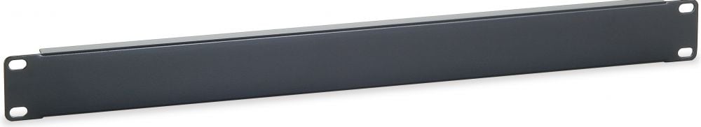Equip Blende 19" 1HE RAL 9005 zwart