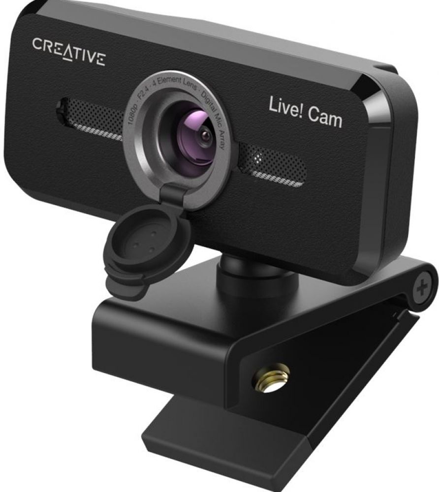 CREATIVE Creative Webcam Live Cam Sync V2 FHD, microfoon&afdichten