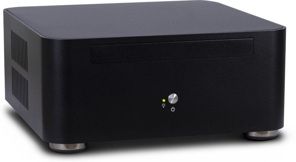 Inter-Tech Geh ITX A80S met 60 W Netzteil, zwart