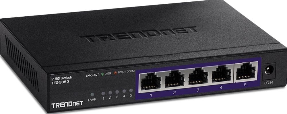 TRENDnet 5-Port Unmanaged 2.5G Switch