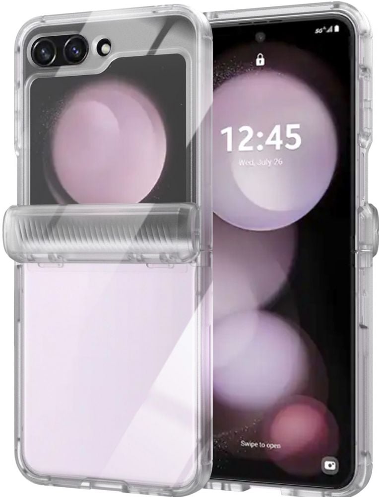 ACCEZZ Accezz Xtreme Impact Backcover Samsung Galaxy Z Flip 5 - Transparant