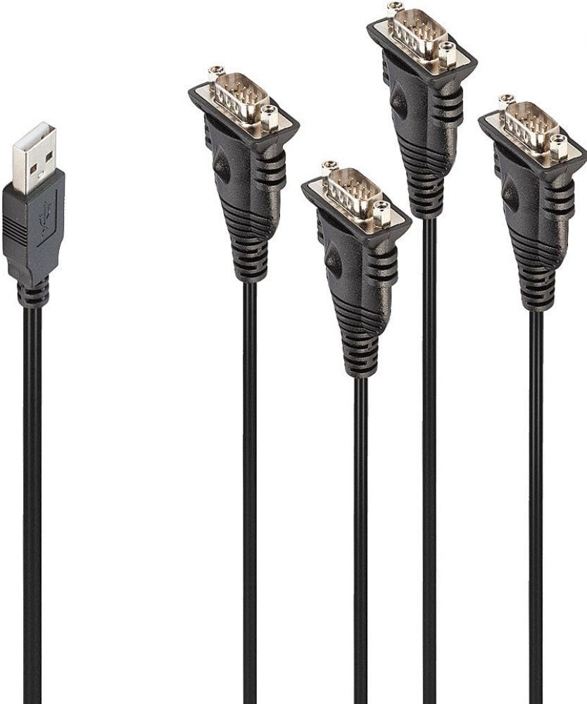 Lindy USB auf 4 Port Serieel Converter