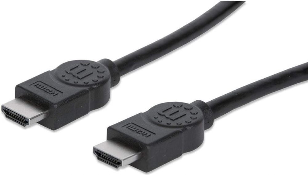 Manhattan HDMI-Kabel High Speed A -> A St/St 1.00m geschirm