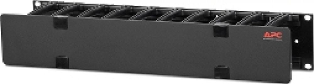 APC Horizontal Cable Manager Single-Sided with Cover - Kabelbeheerkit voor rack