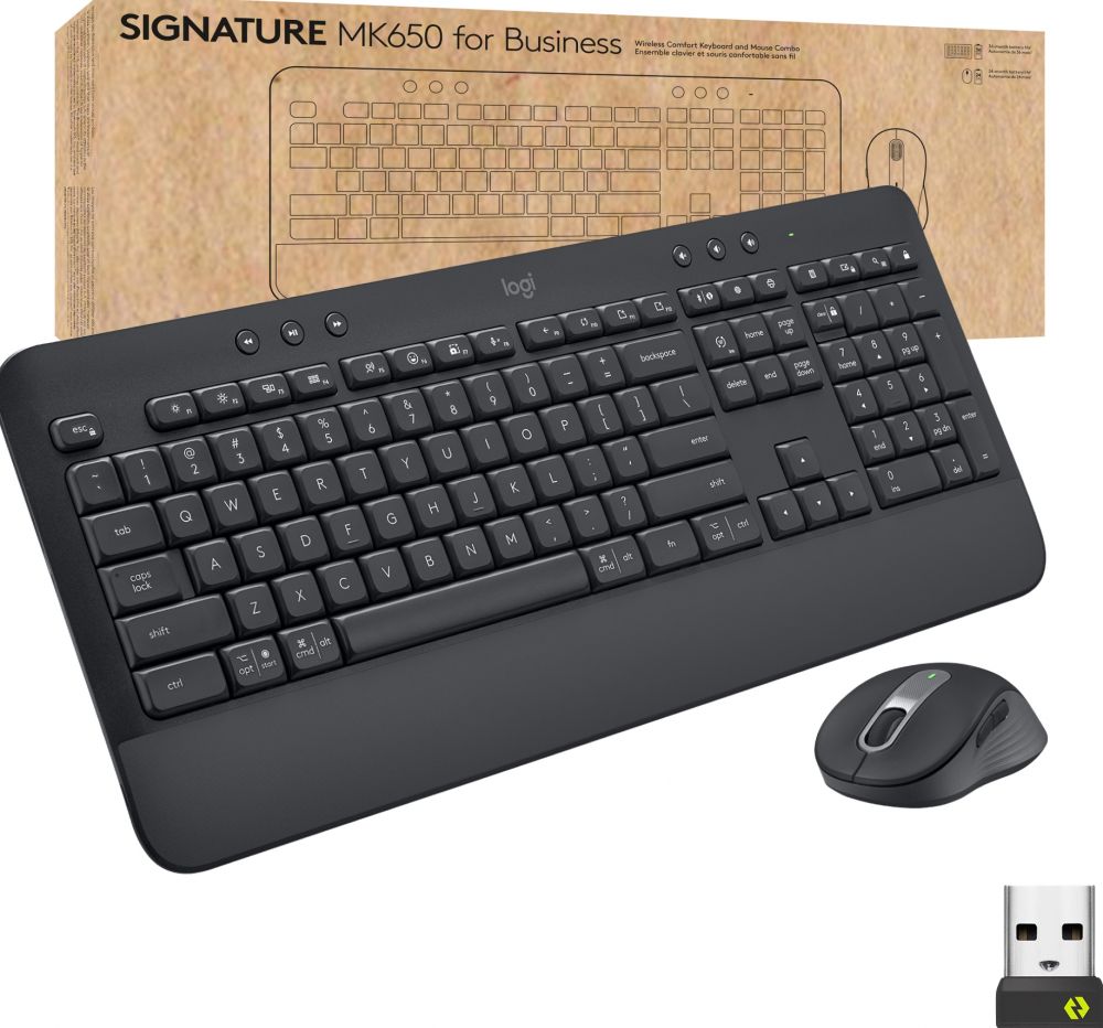 Logitech Signature MK650 Combo for Business - Toetsenbord en muis set