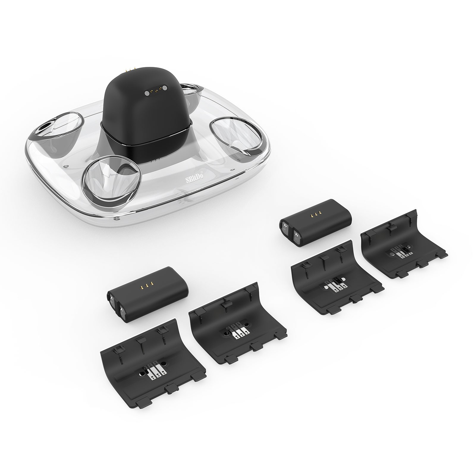 8BitDo Dual Charging Dock Xbox Black - Laadstation 2 controllers