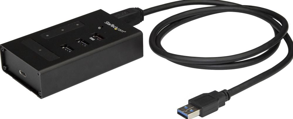StarTech.com 4 poorts USB hub - USB-A naar 3x USB-A en 1x USB-C
