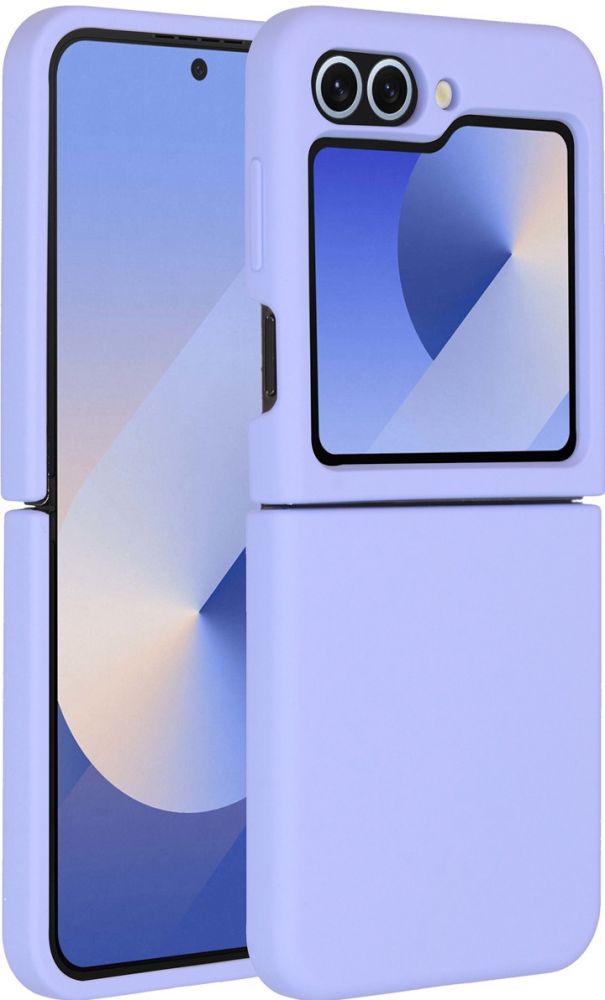 Accezz Liquid Silicone Backcover Samsung Galaxy Z Flip 6 - Paars