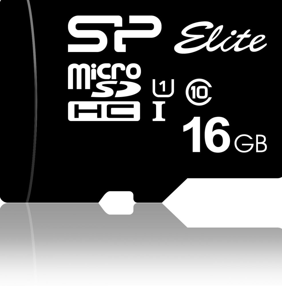 SILICON POWER Elite - Flashgeheugenkaart (Adapter voor microSDHC naar SD inbegrepen)