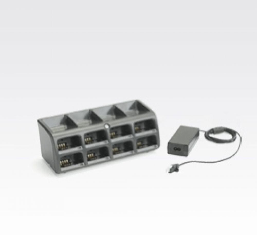 Zebra 8-Slot Battery Charger Kit - Voedingsadapter en batterijoplader