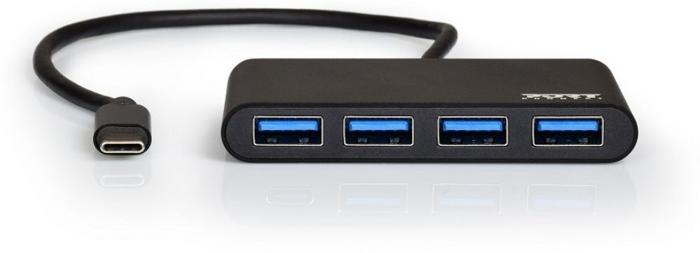 PORT DESIGNS PORT Connect USB HUB 4 PORTS TYPE C - Hub