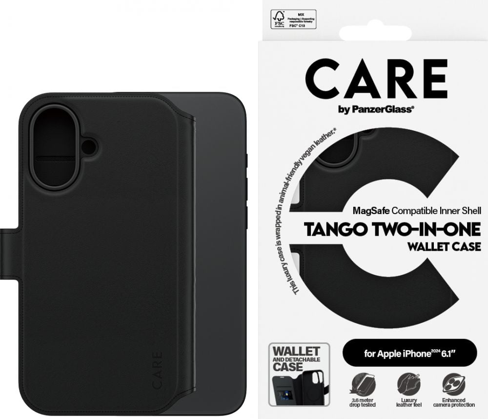 CARE by PanzerGlass Tango - Flip cover voor mobiele telefoon