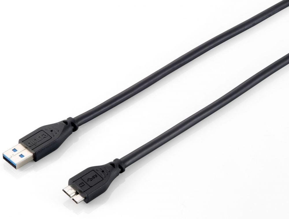 Equip 128397 USB3.0 Connection Cable [AM/Micro-10pin Black]