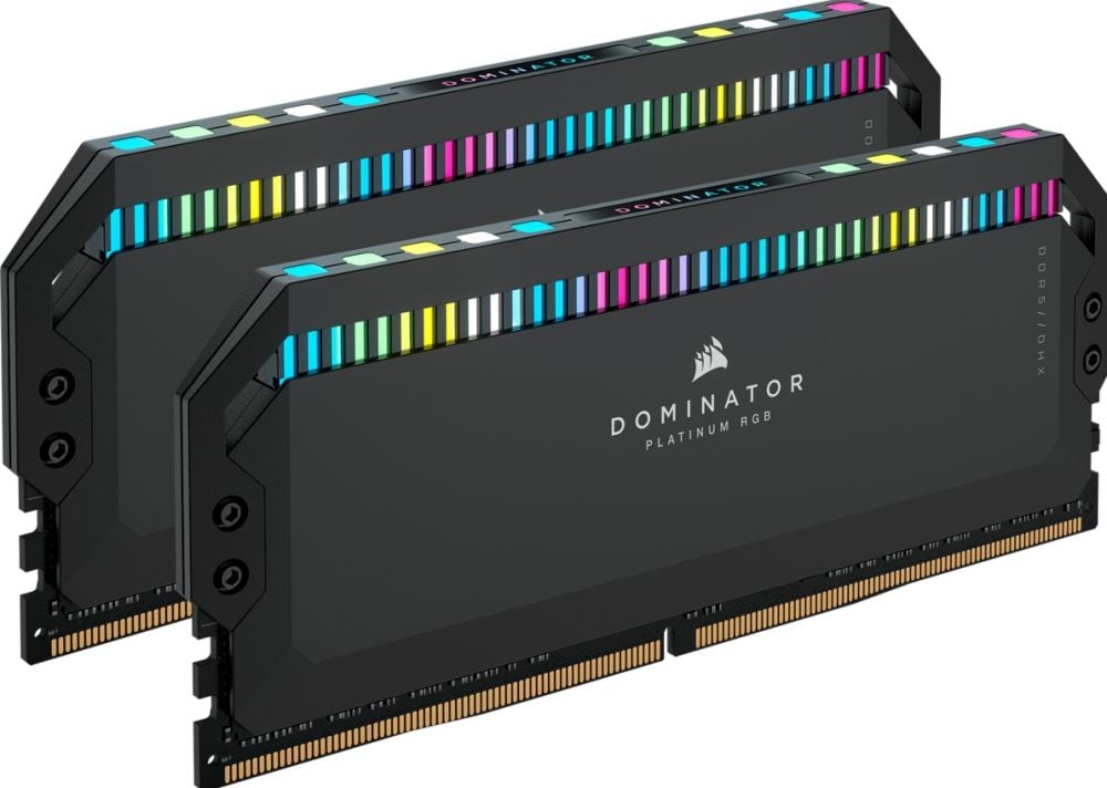 Corsair Dominator Platinum RGB 64GB 2x32GB DDR5 5200MHz CL40 Black