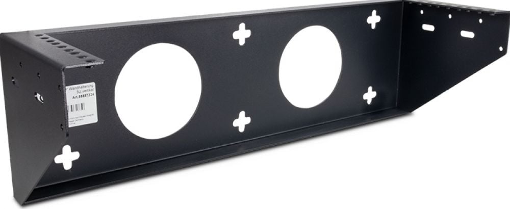Inter-Tech IPC 19" wall mount,161mm, 3HE vertikal