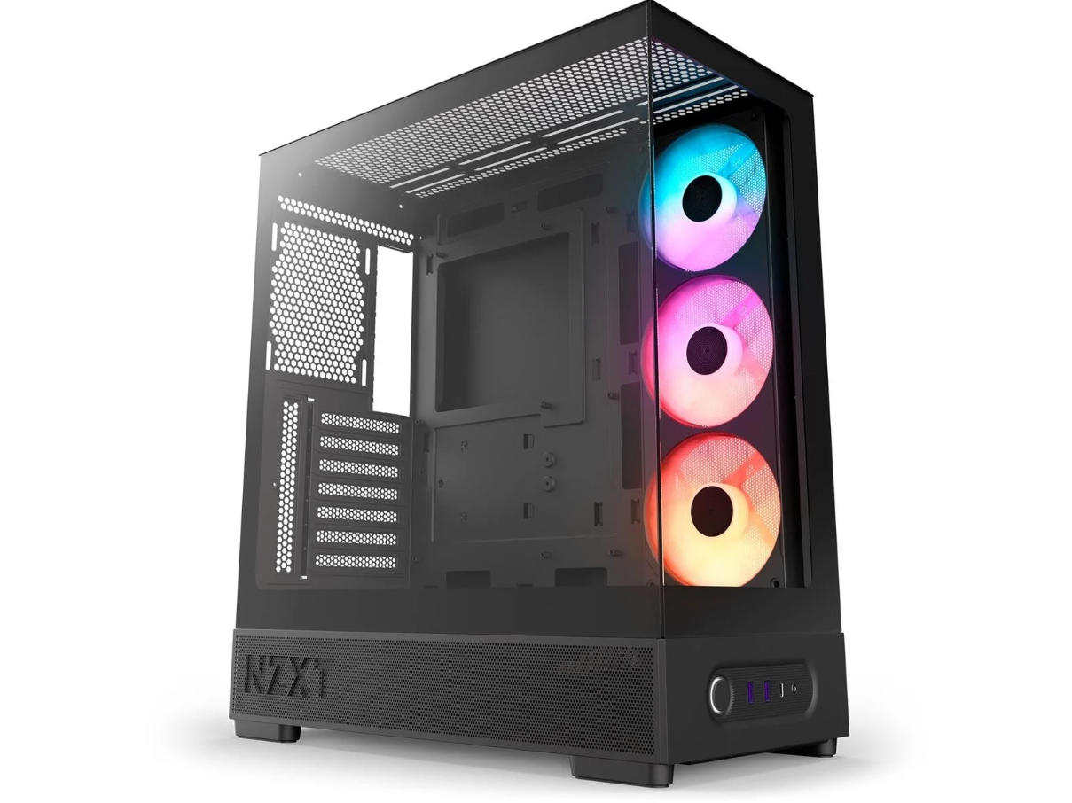 NZXT S5 RGB (2026) Black - Behuizing