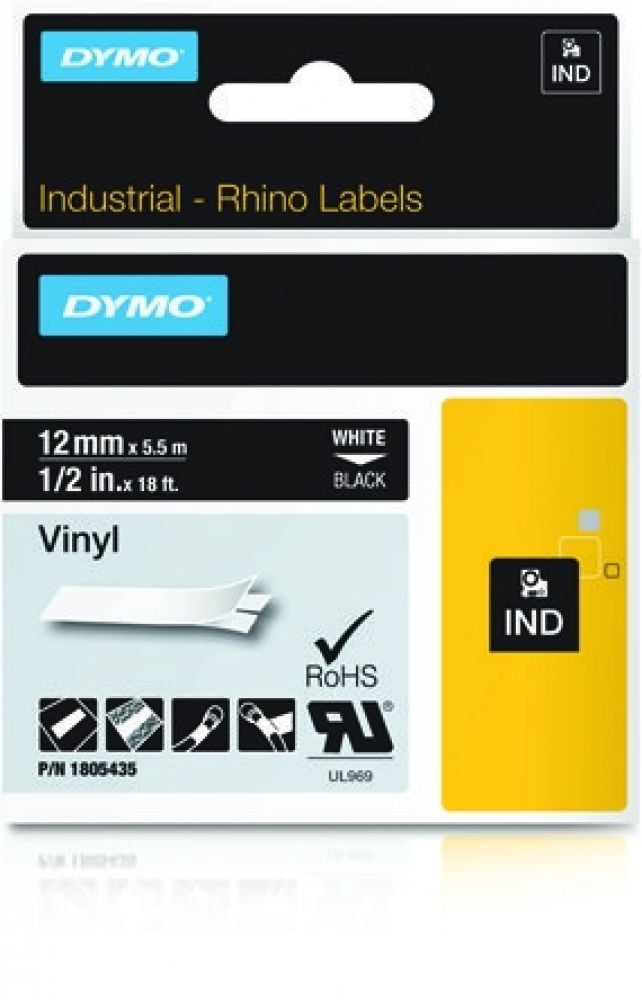 DYMO Rhino Coloured Vinyl - Vinyl