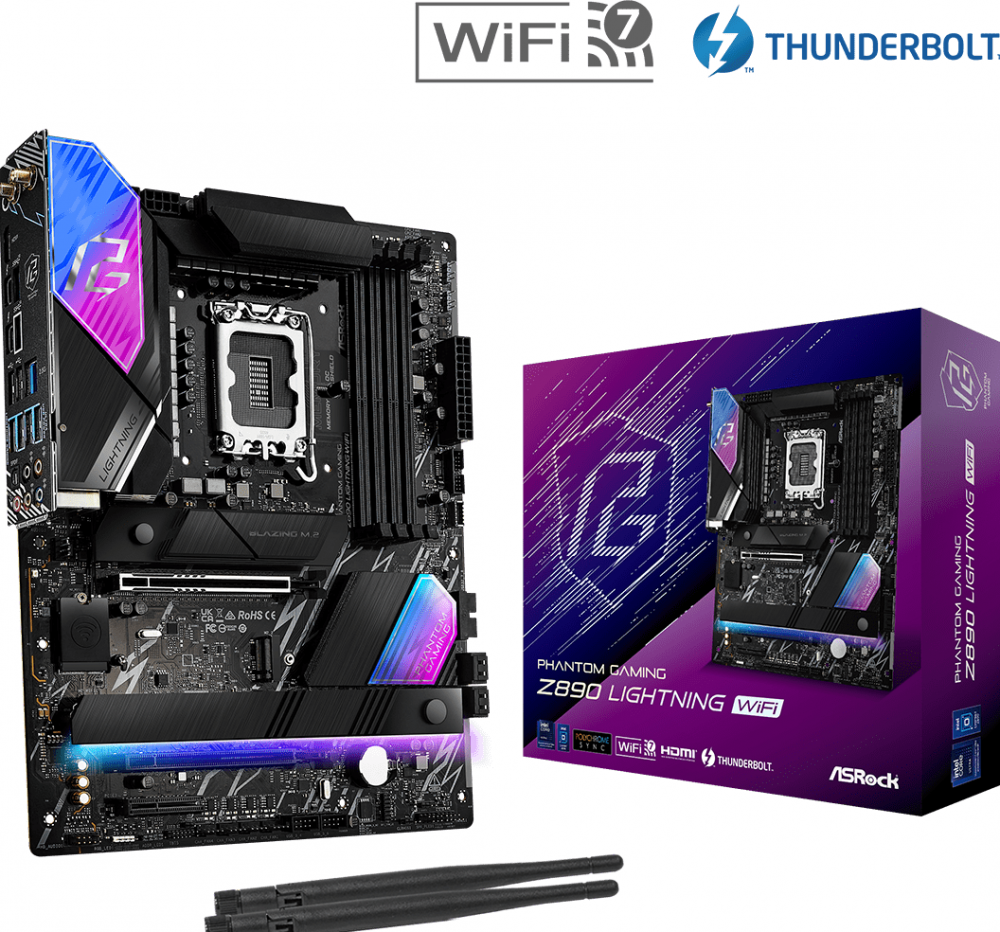 ASROCK Z890 LIGHTNING WIFI - Moederbord
