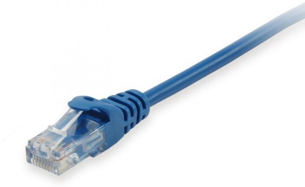 Equip Patchkabel Cat6A U/UTP 2xRJ45 20.00m blau LSZH