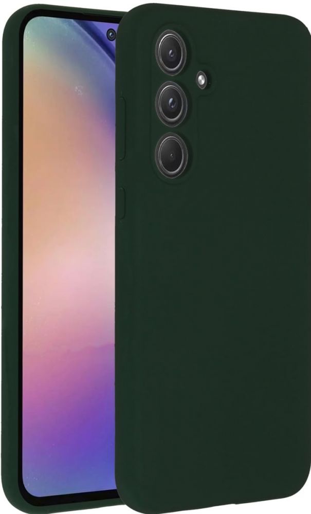 Accezz Liquid Silicone Backcover Samsung Galaxy A55 - Forest Green