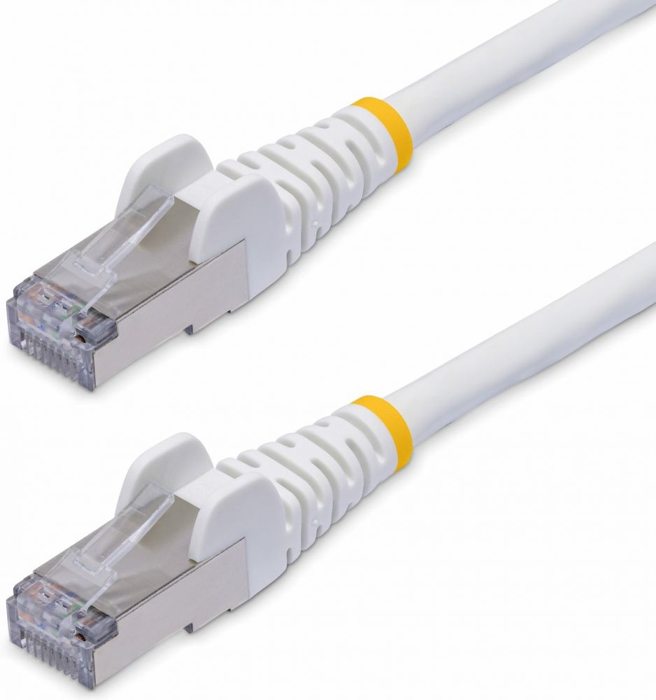 StarTech.com 1m White CAT8 Ethernet Cable, Snagless, SFTP, 25G40G - Verbindingskabel