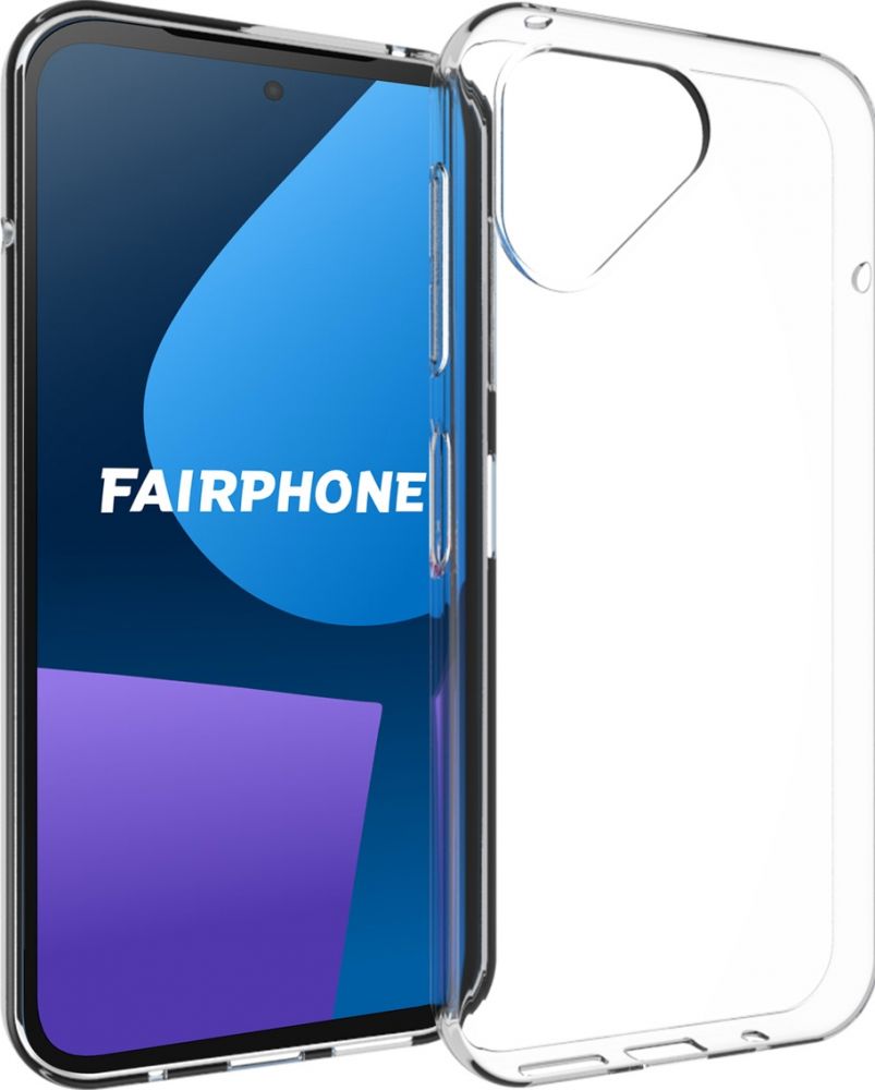 Accezz Clear Backcover Fairphone 5 - Transparant