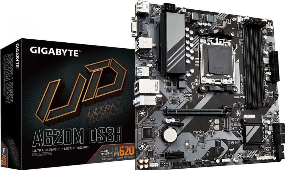 Gigabyte A620M DS3H (rev. 1.0) - Moederbord