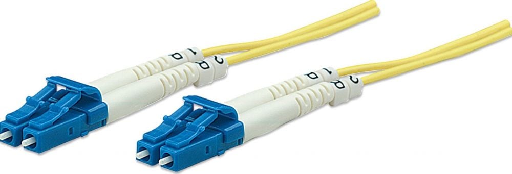 Intellinet LWL aansluitkabel LC/LC 5m Singlemode OS2 geel