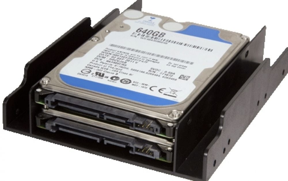 LogiLink HDD Einbau Set, 2x 2,5" to 3,5"