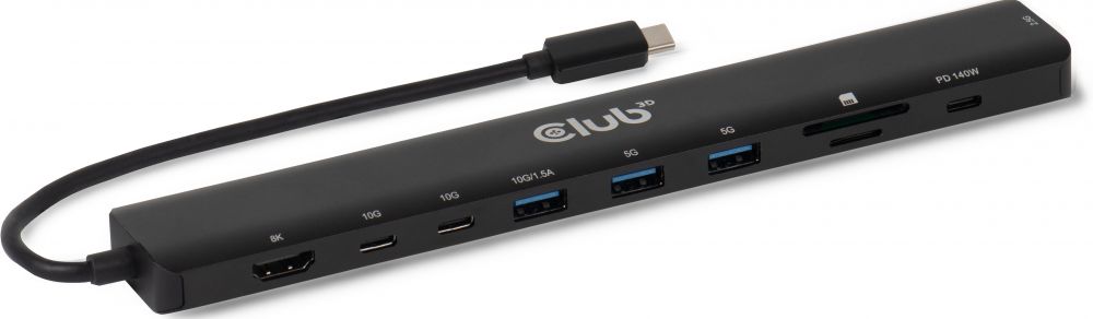 CLUB3D Club 3D 10-in-1 - Dockingstation