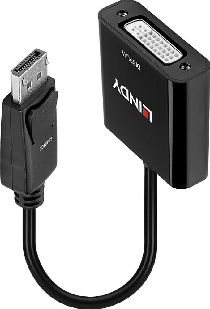 LINDY DisplayPort To DVI-D Active Adapter Converter