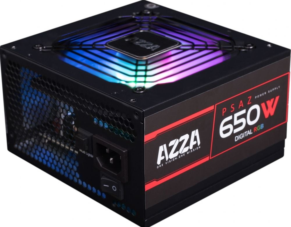 Azza PSAZ-650W(ARGB) - Voeding