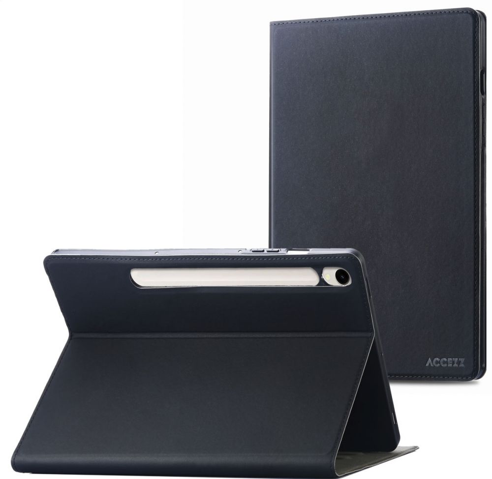 Accezz Classic Tablet Case Samsung Galaxy Tab S10 Ultra / Tab S9 Ultra - Zwart