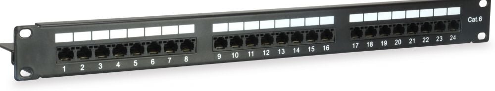 Equip Patchpanel 24x RJ45 Cat6 1HE UTP 19"