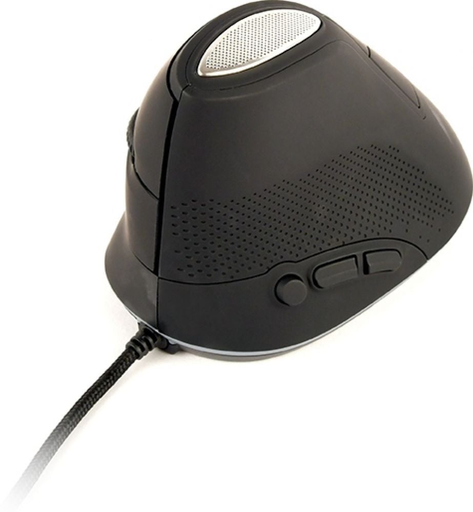 GEMBIRD Ergonomische Maus WIRED USB mit 6 Tasten spacegrey