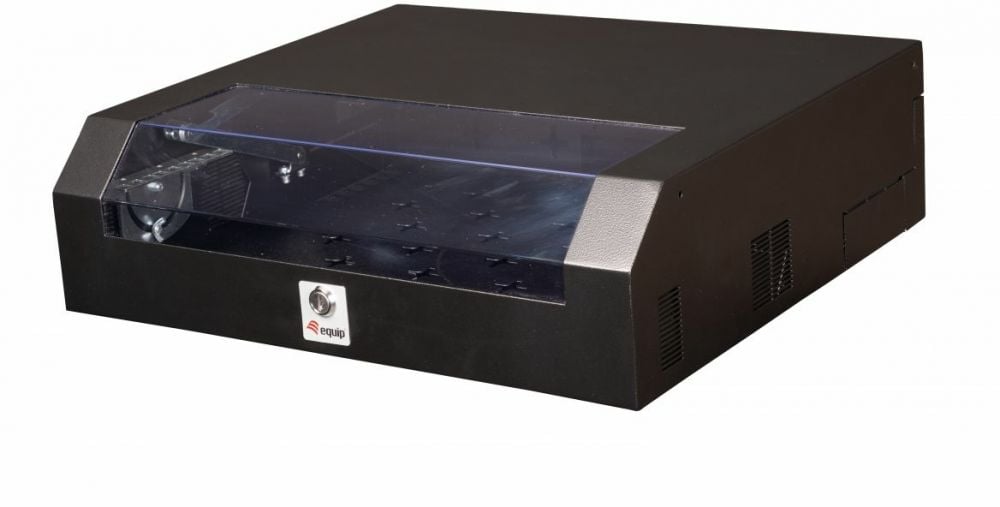 Equip Netzwerkschrank 19"  05U 475mm schwarz