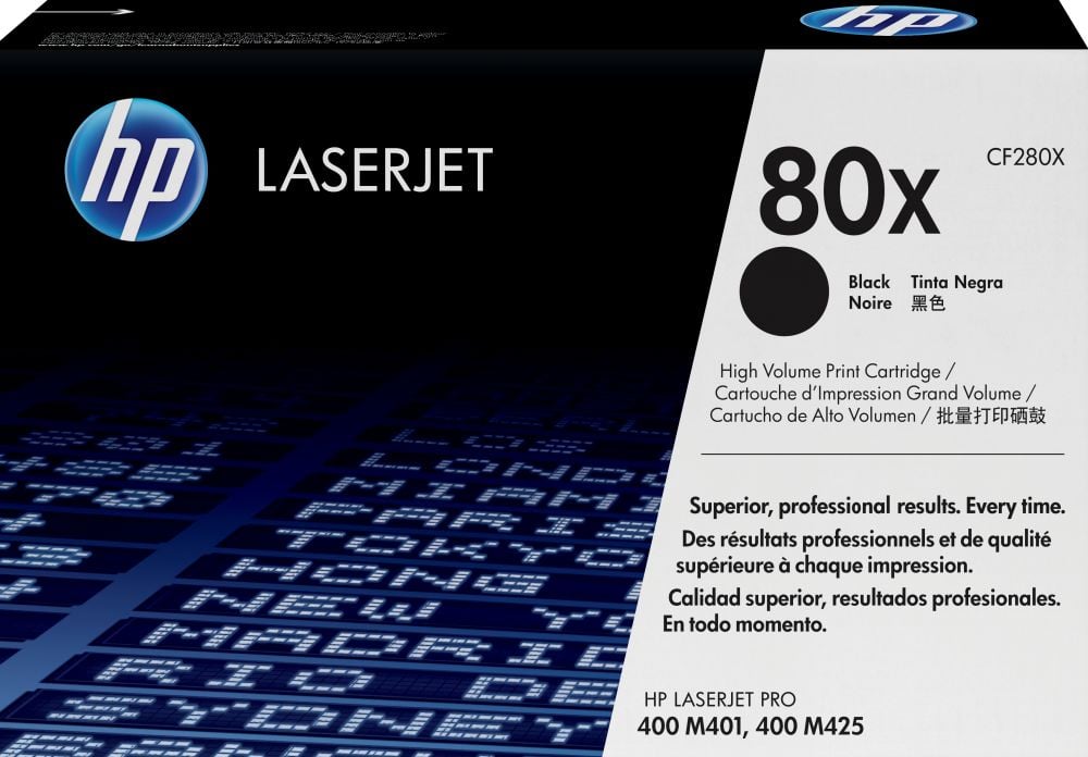 HP 80X - Tonercartridge
