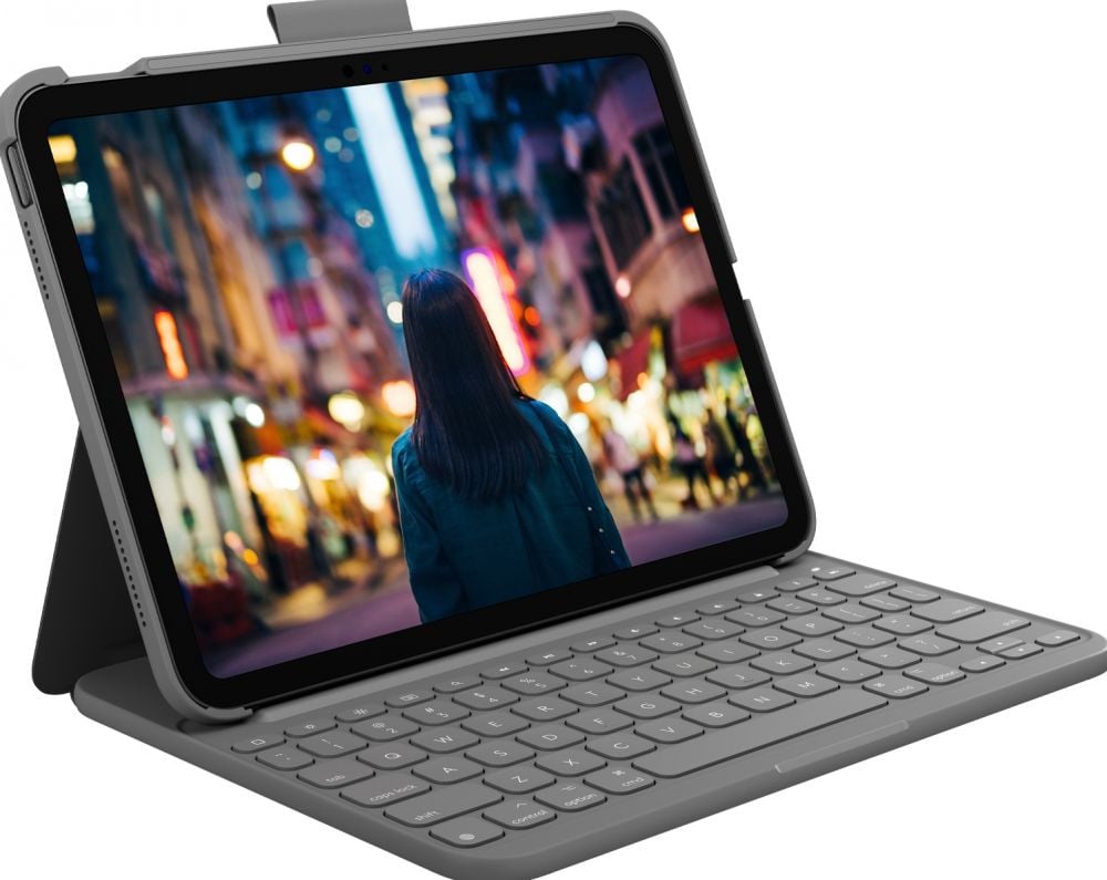 Logitech Slim Folio - Toetsenbord en foliobehuizing