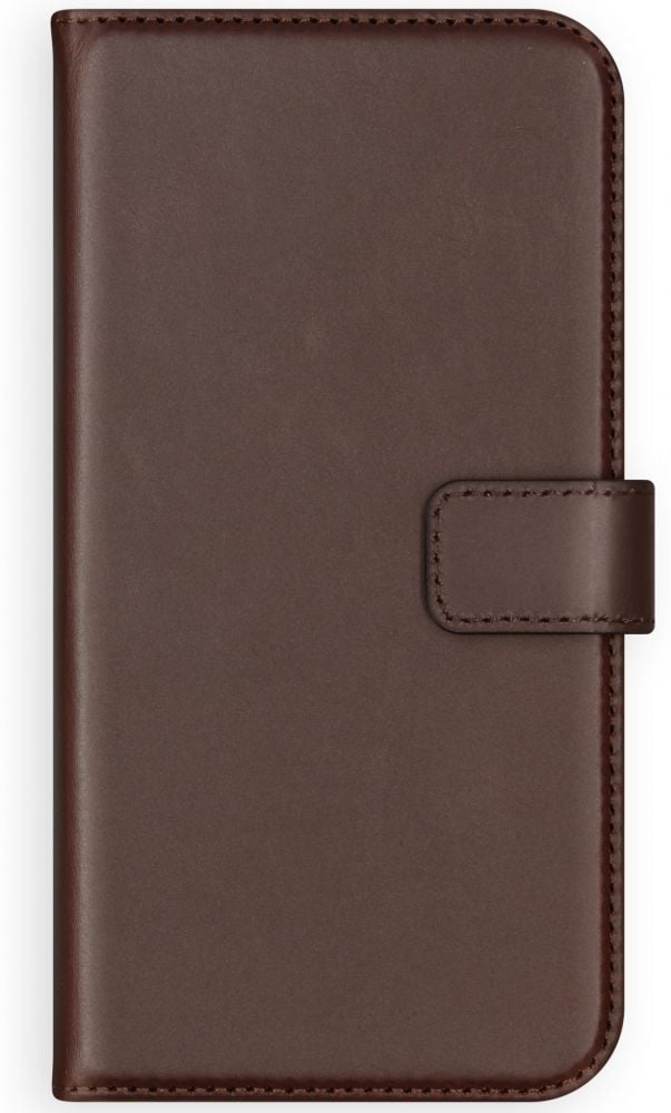 Selencia Echt Lederen Bookcase Samsung Galaxy A42 - Bruin