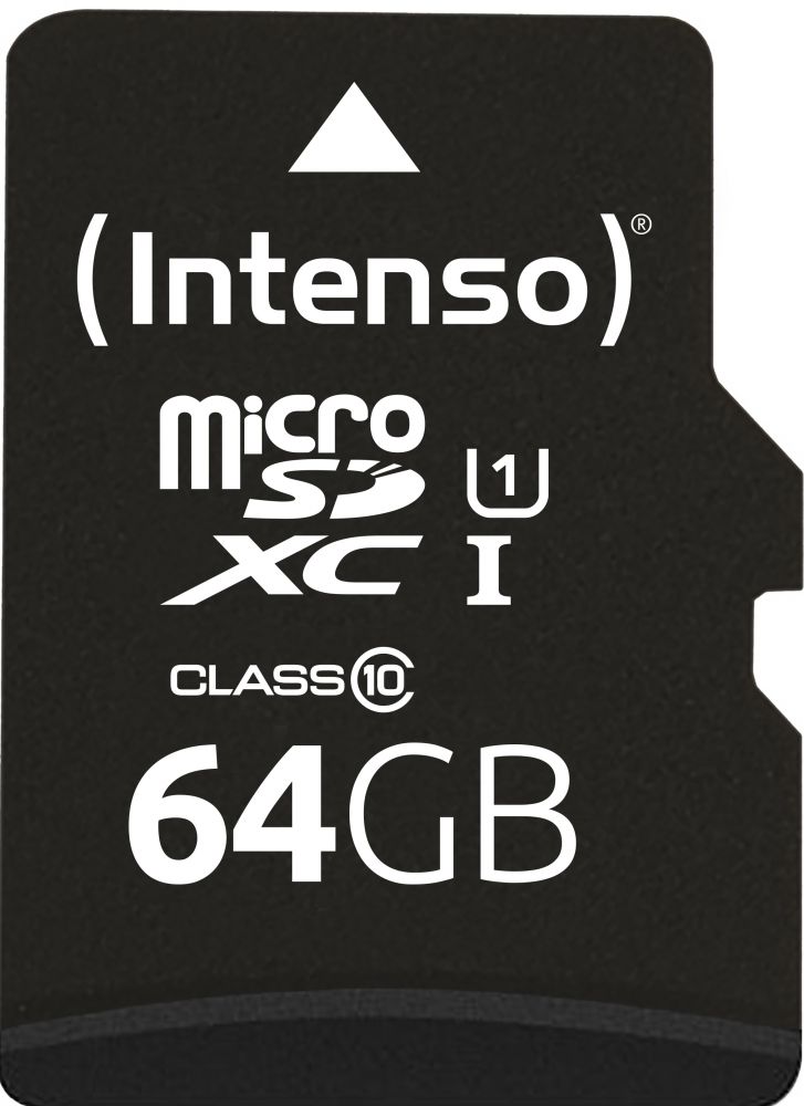 Intenso Micro SD Card 64GB UHS-I Premium