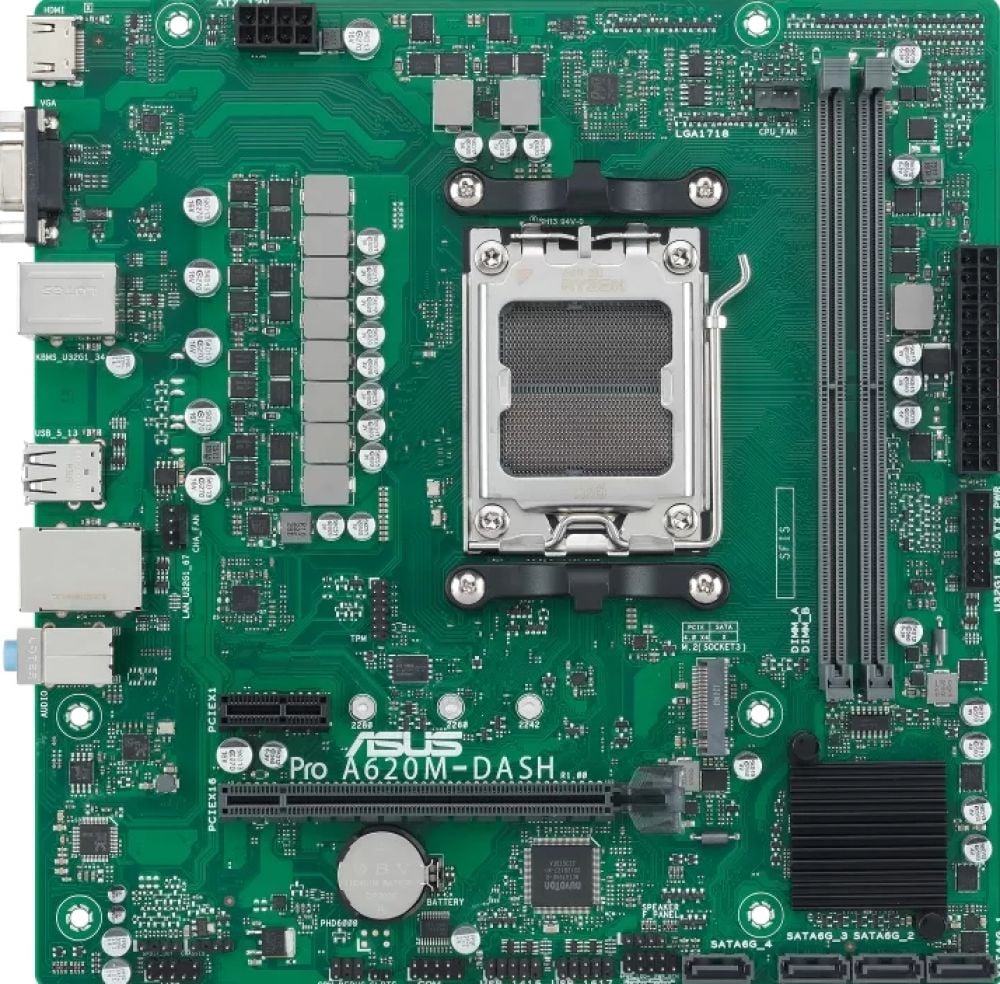 ASUS PRO A620M-DASH-CSM - Moederbord