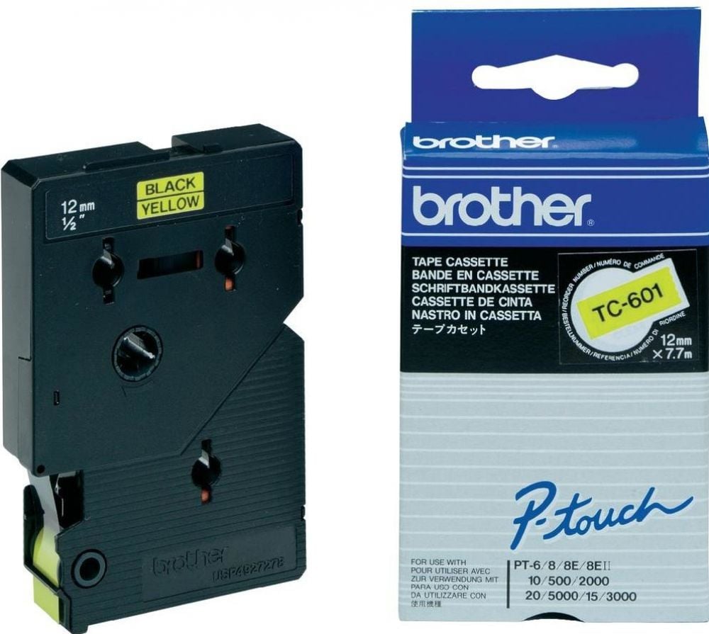 Brother - Zwart, geel