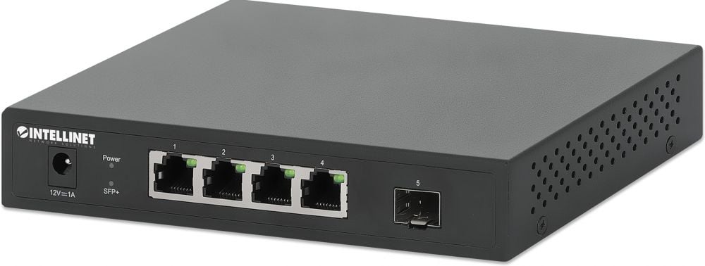 INTELLINET 5-Port Switch 4x 2,5G Ethernet-Ports 10G SFP+