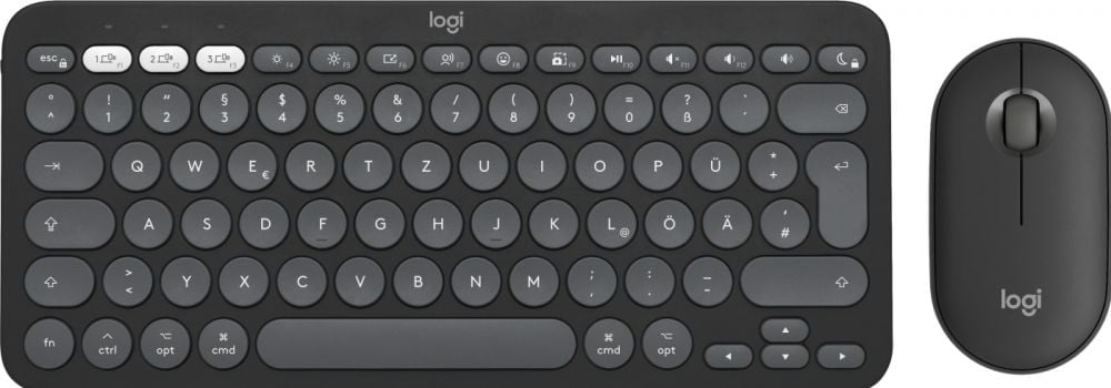 Logitech Pebble 2 Combo for Mac - Toetsenbord en muis set