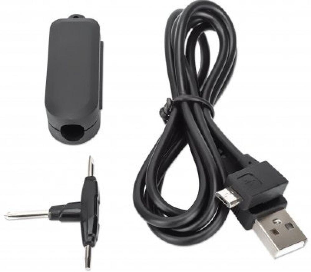 MANHATTAN HDMI LWL stekker-stekker/MicroHDMI St 4K@60Hz 20m