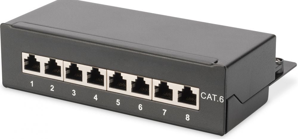 DGTS DESKTOP CAT 6PCH PANEL SHIELDED