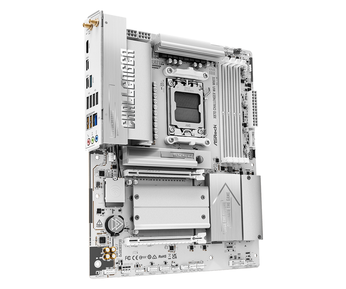 ASRock X870 Challenger WiFi White - Moederbord