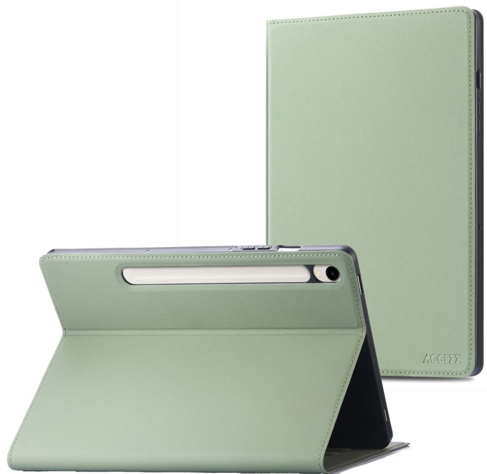 Accezz Classic Tablet Case Samsung Galaxy Tab S10 Ultra / Tab S9 Ultra - Groen
