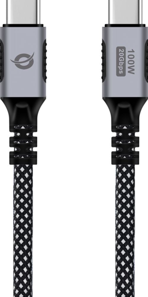 CONCEPTRONIC Kabel USB-C 3.2 -> C PD3.0 1.20m 5A  4K60Hz sw