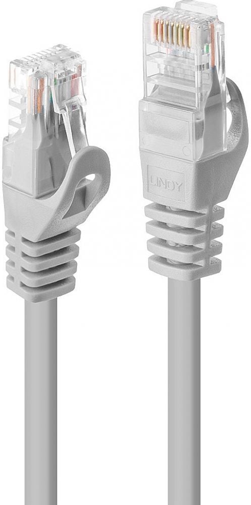 Lindy Patchkabel Cat5e U/UTP grijs 3.00m